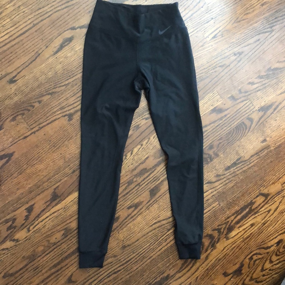 Nike leggings with cuffed ends